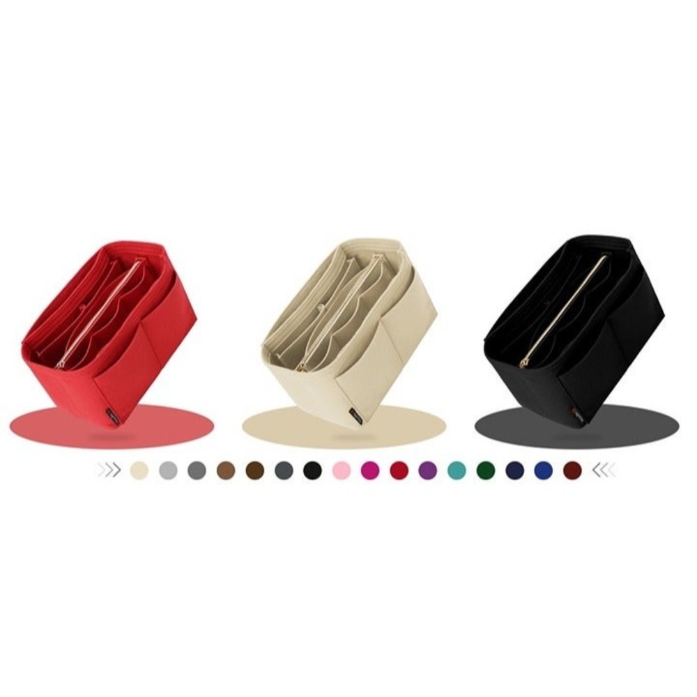 Purse/tote insert shaper organizer Beige Free Shipping